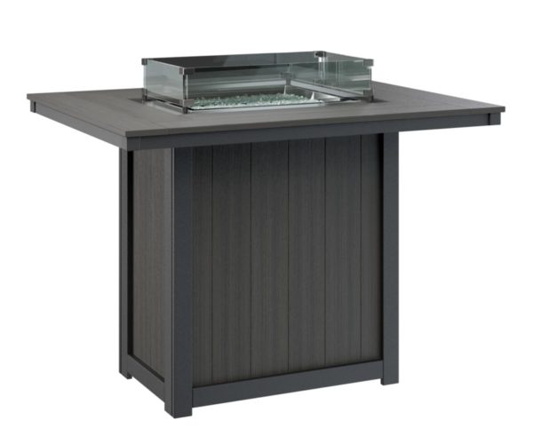 Donoma Rectangular Bar Fire Table