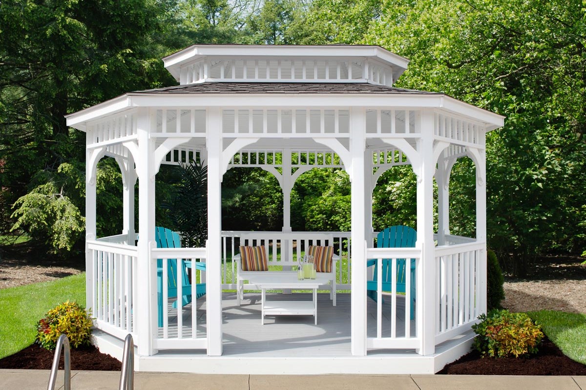 Vinyl Oblong Gazebo