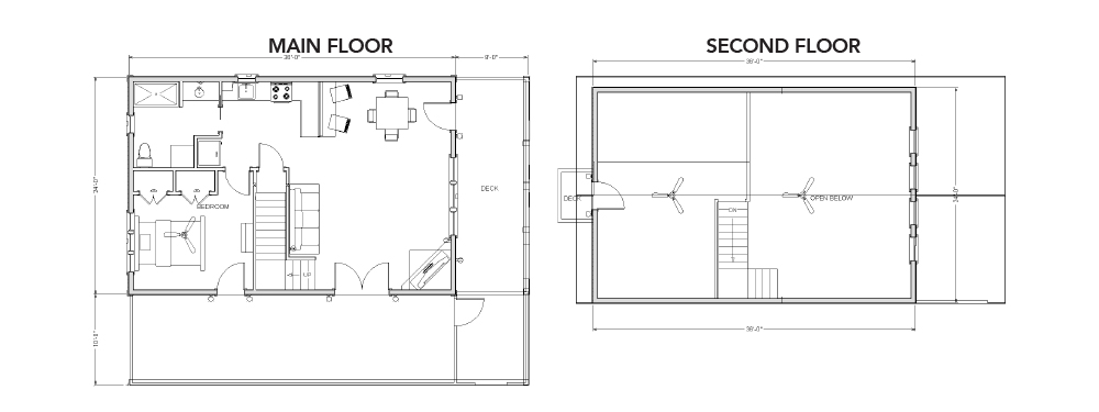 Weaver Timber Lodge Home Diagram