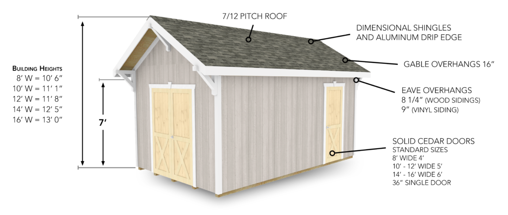 Weaver Barn Shed Estate Diagram