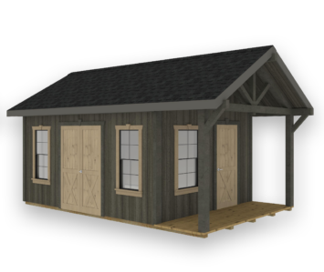 Weaver Barn Shed Highland Diagram