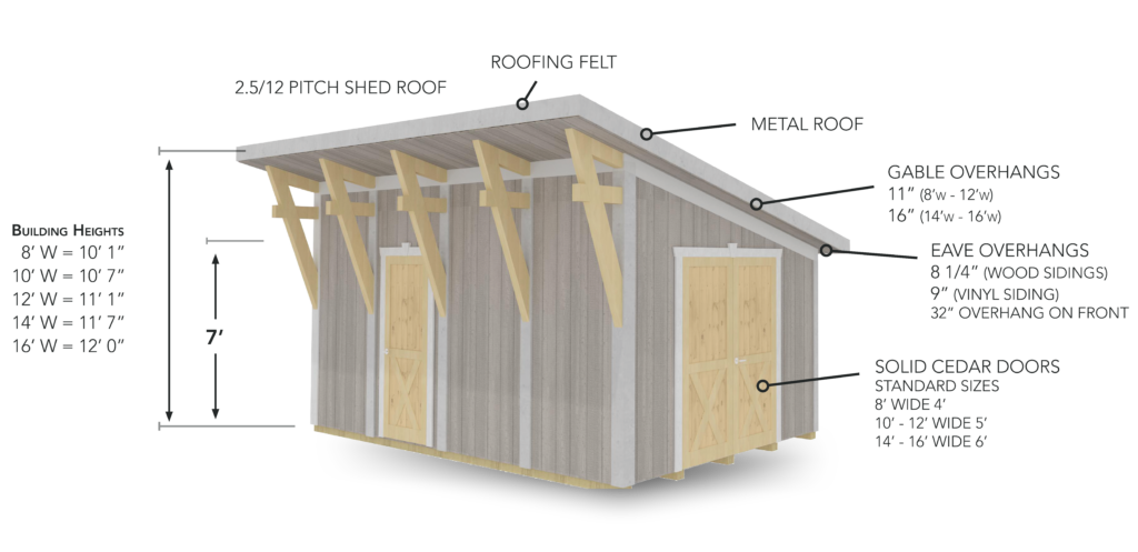 Weaver Barn Shed Studio Diagram