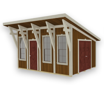 Weaver Barn Shed Studio Diagram