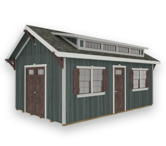 Weaver Barn Shed Craftsman Diagram